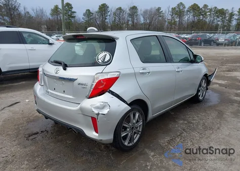 2014 Toyota Yaris Se (Tmc/Cbu Plant) z USA, uszkodzony, nr VIN JTDKTUD3XED580708